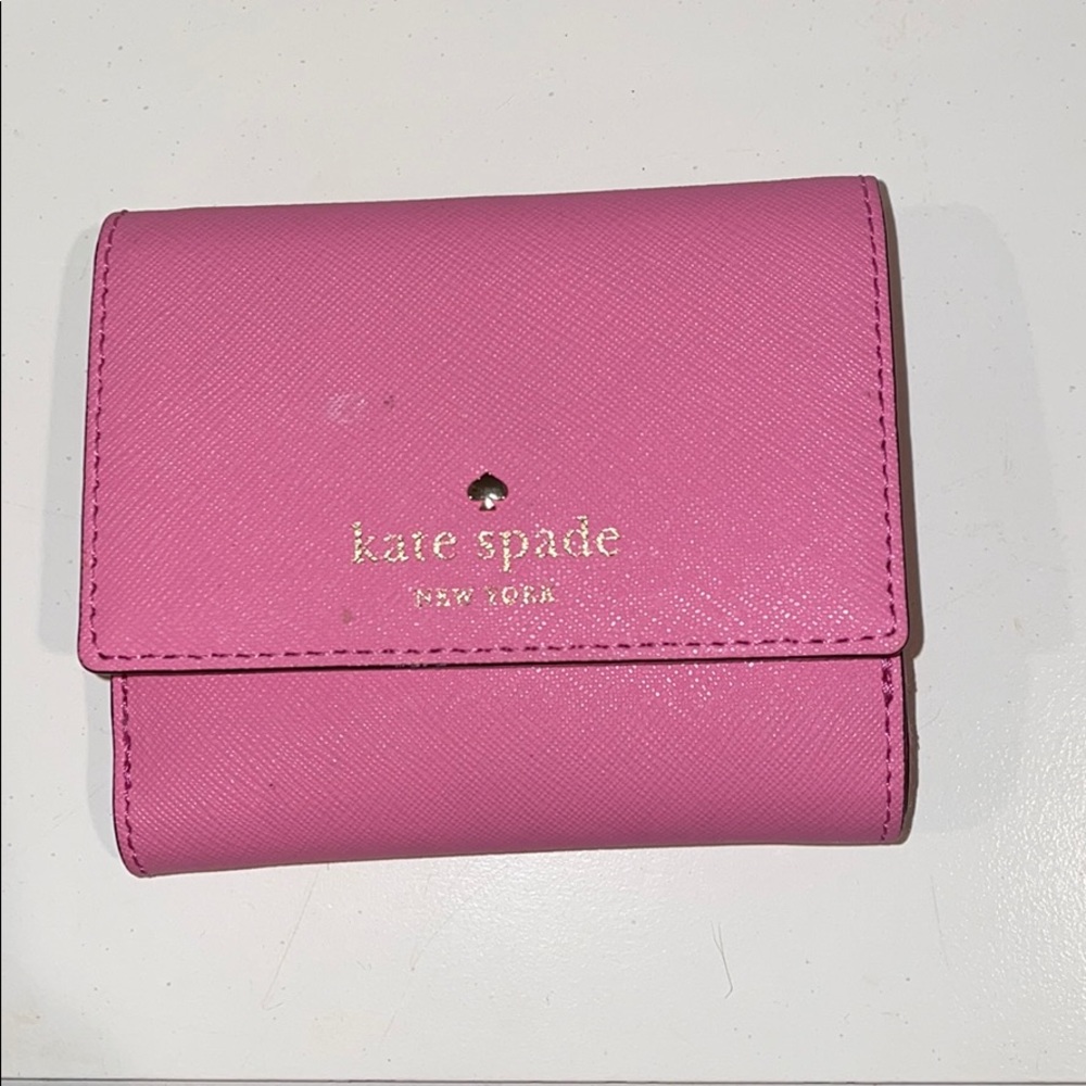 Pink Kate Spade wallet